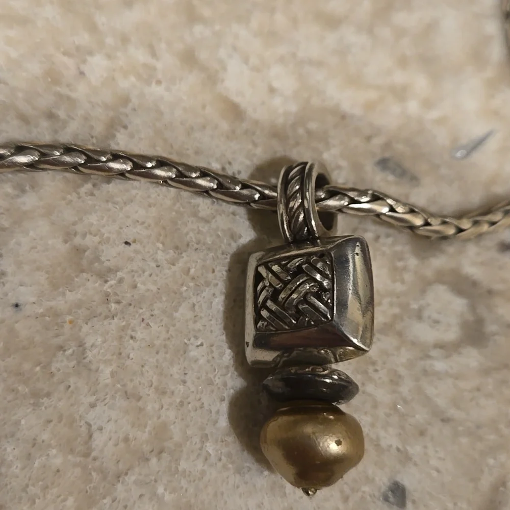 Brighton elegant Silver and Gold Jewelry Set - Picture 3 of 4